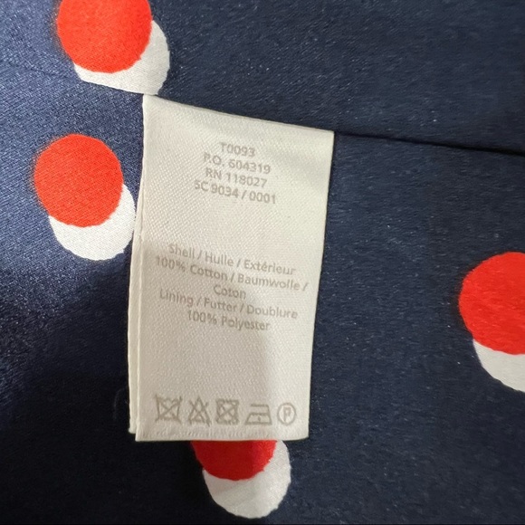 BODEN Lilah Tipped Blazer Jacket NAVY Sz 16R Business Casual Preppy Accademia - Picture 6 of 12